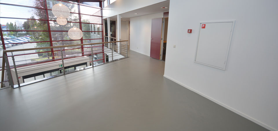 Daacha zakelijk project renovatie vloer entree kantoorpand