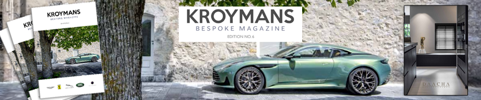 Daacha design gietvloeren advertentie Kroymans Bespoke Magazine.